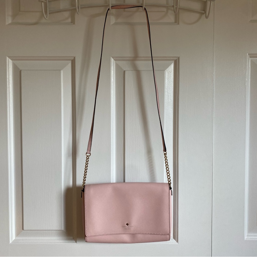 Kate Spade blush pink crossbody shoulder bag